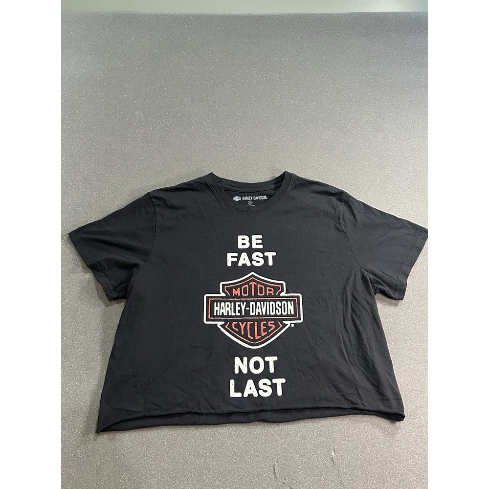 Women's Harley Davidson Cutoff T Shirt Slim 2xl